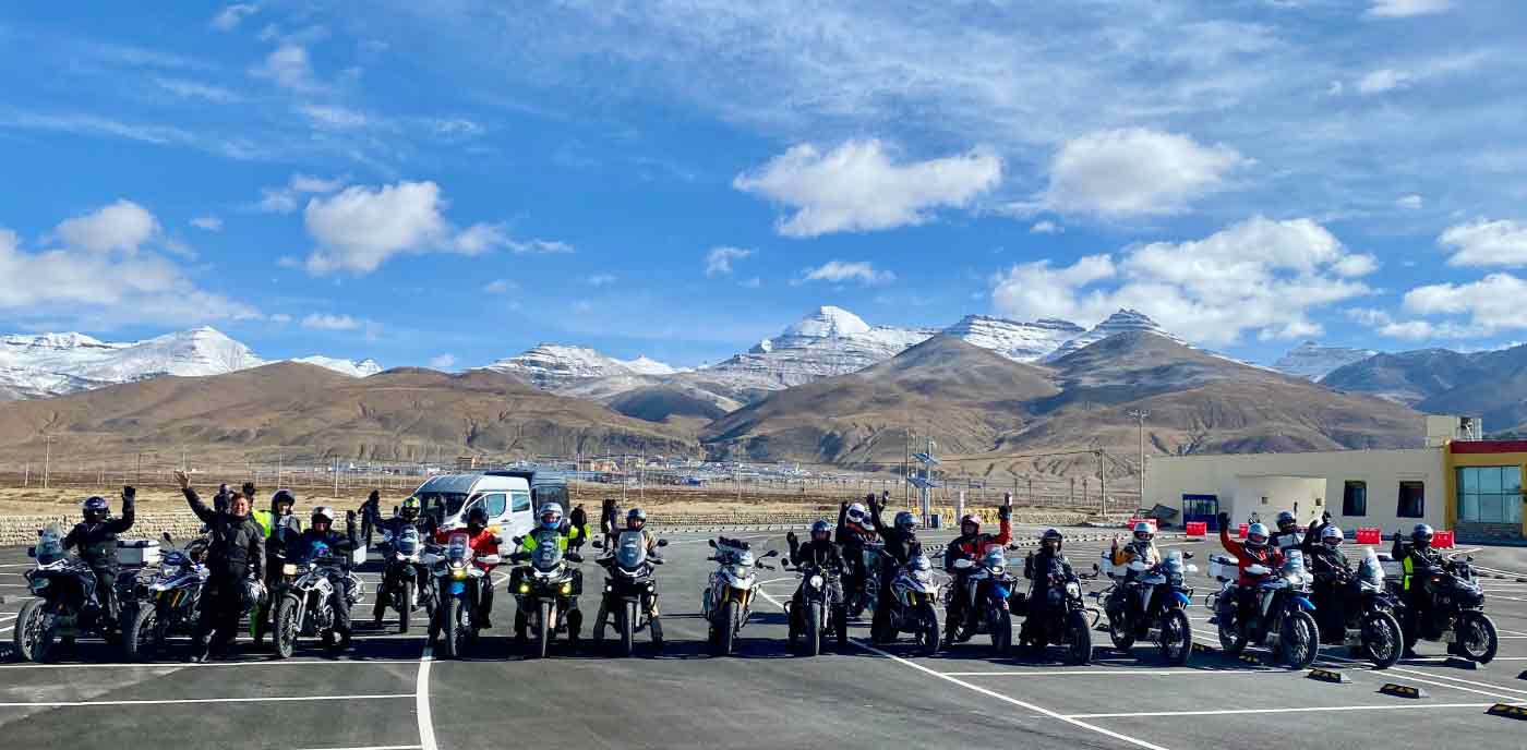 Mount Kailash Gruppenfoto