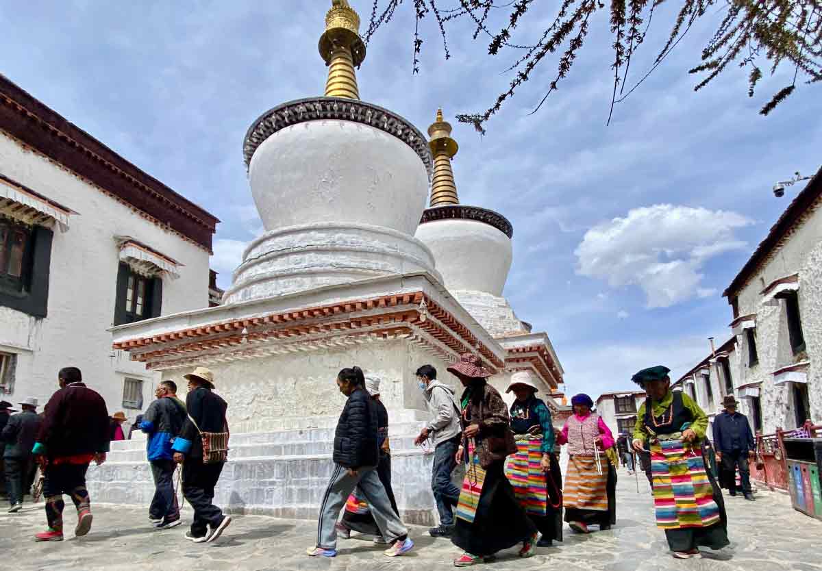 Umkreisung in Tibet